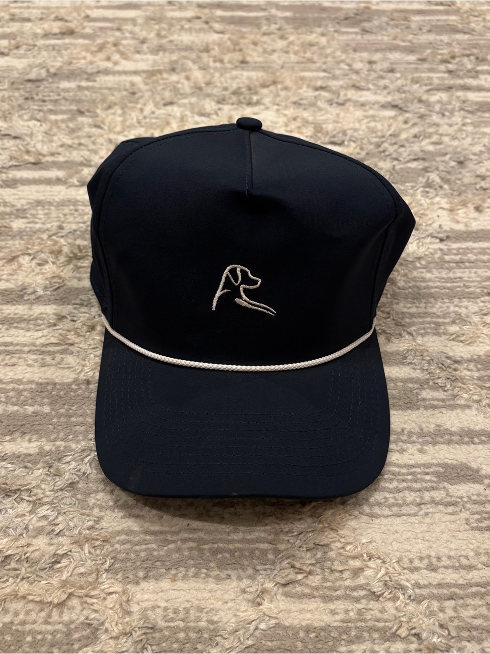 Rhoback Performance Rope Hat Golf Adjustable Embroidered Adjustable